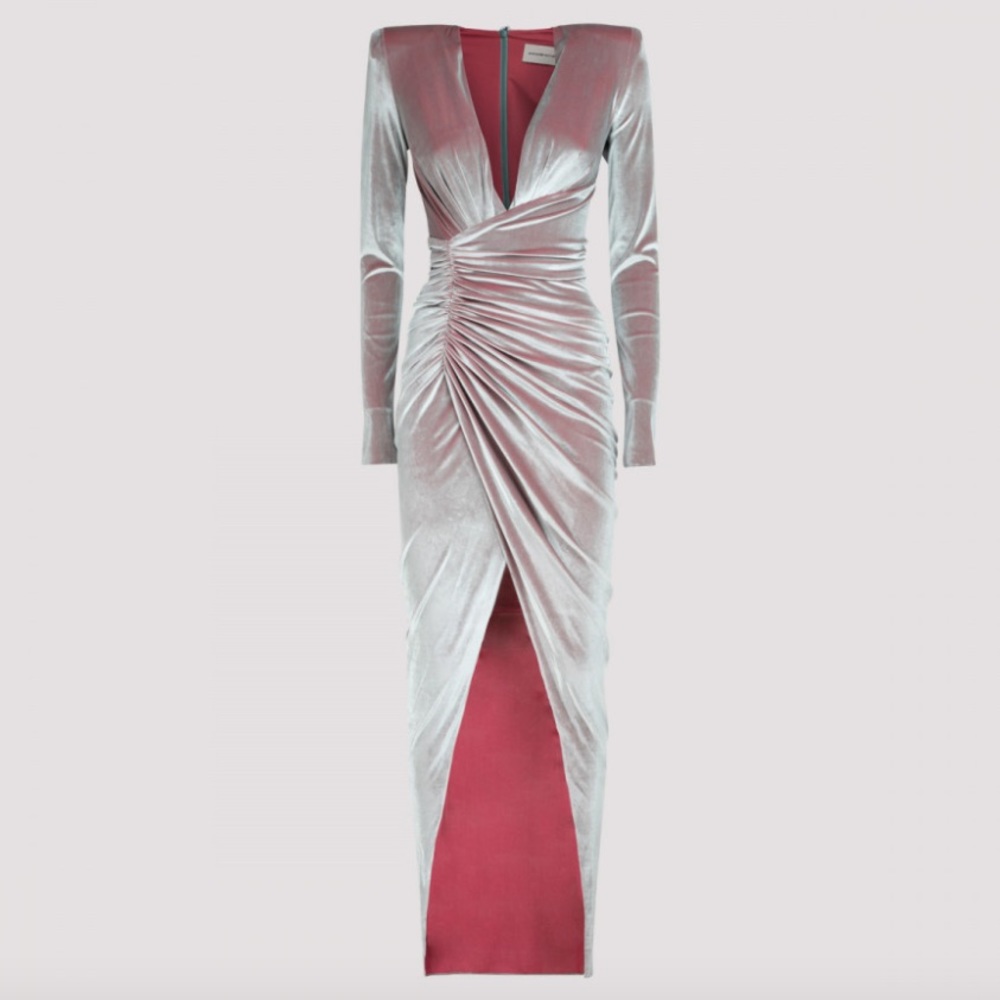 Alexandre Vauthier velvet gown